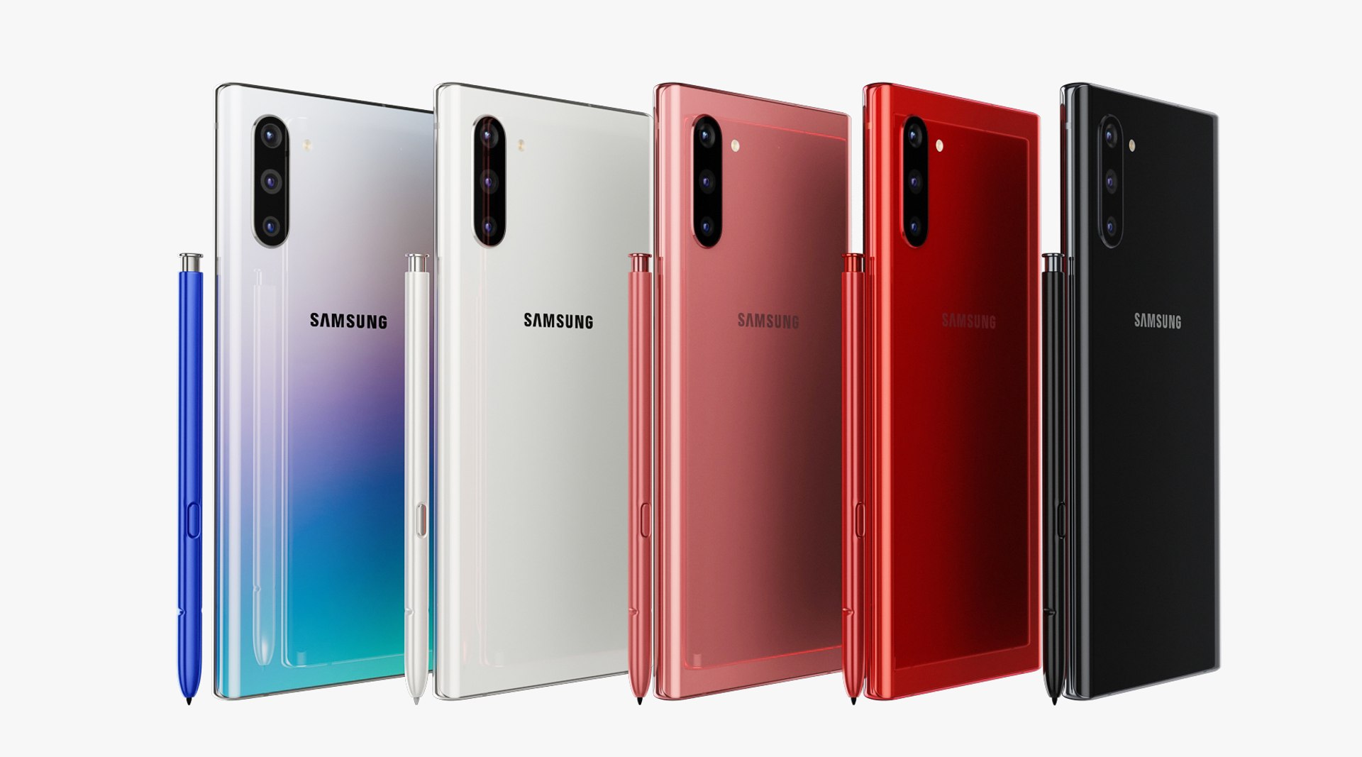 Samsung Galaxy Note 10 Model - TurboSquid 1436215