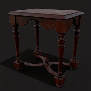 Quality Medieval Elegant End Table