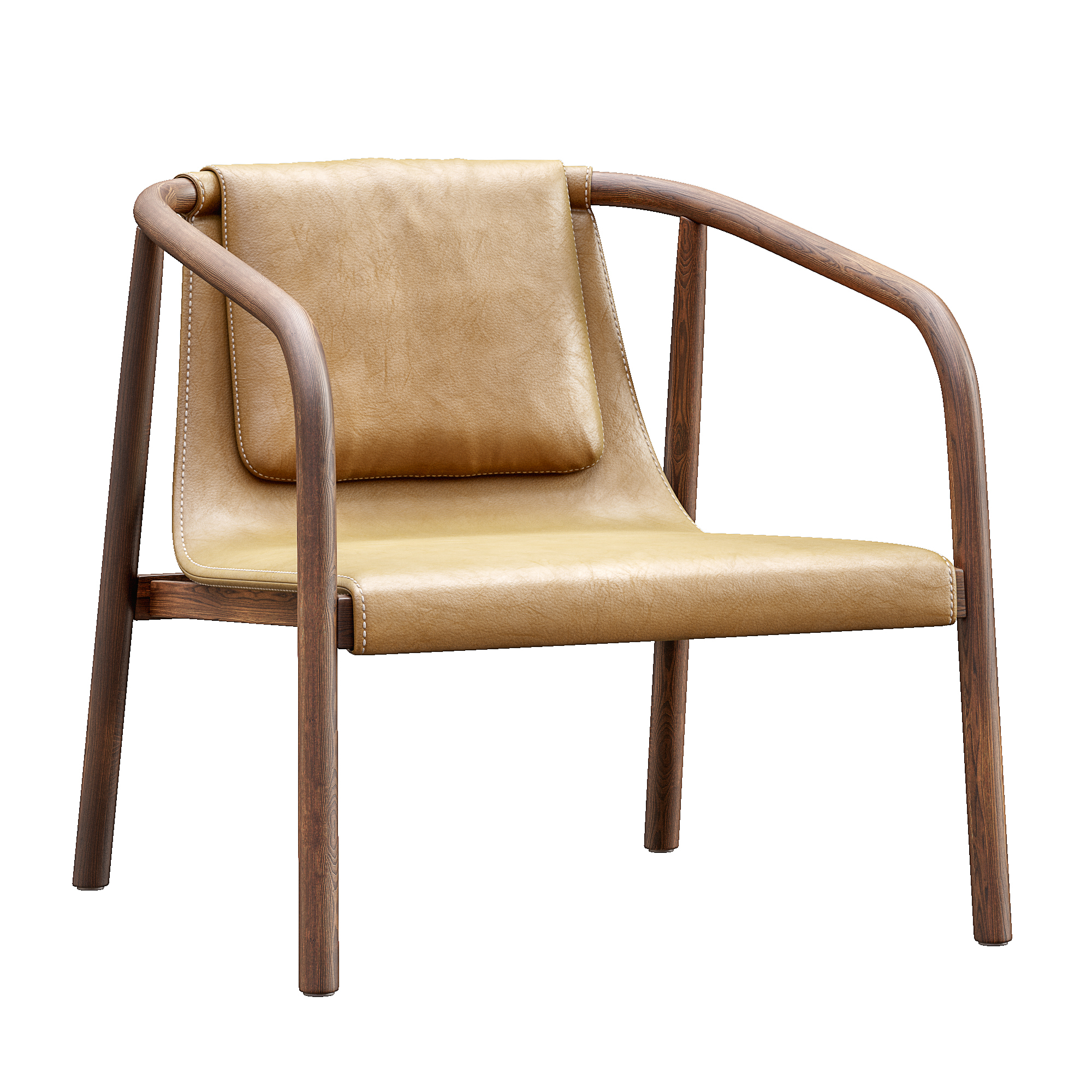 3D bernhardt oslo lounge chair TurboSquid 1688895
