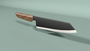 wooden knife model