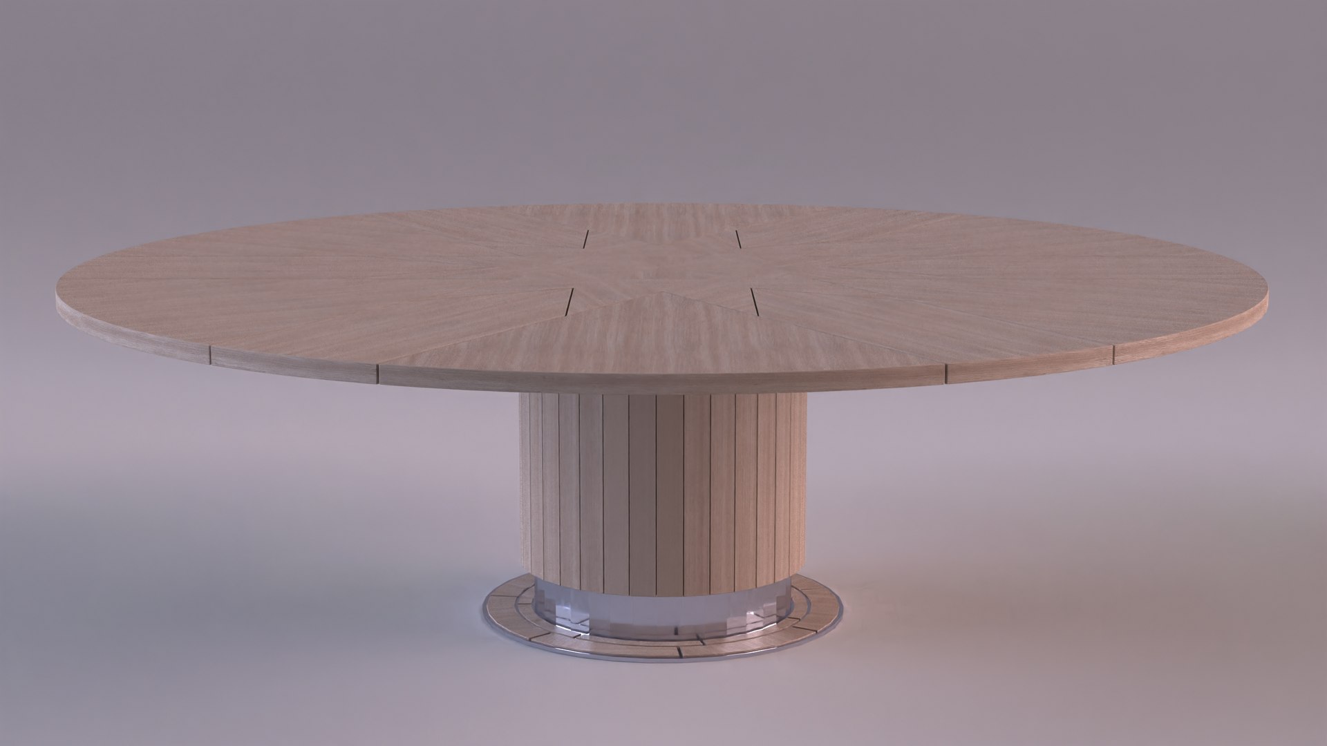 Round Buffet Dining Table 3D - TurboSquid 2233467