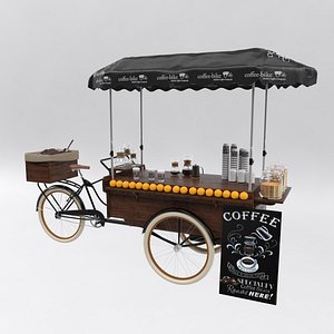 coffee bike 3D model