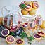 Grapefruits lemonade and fruit