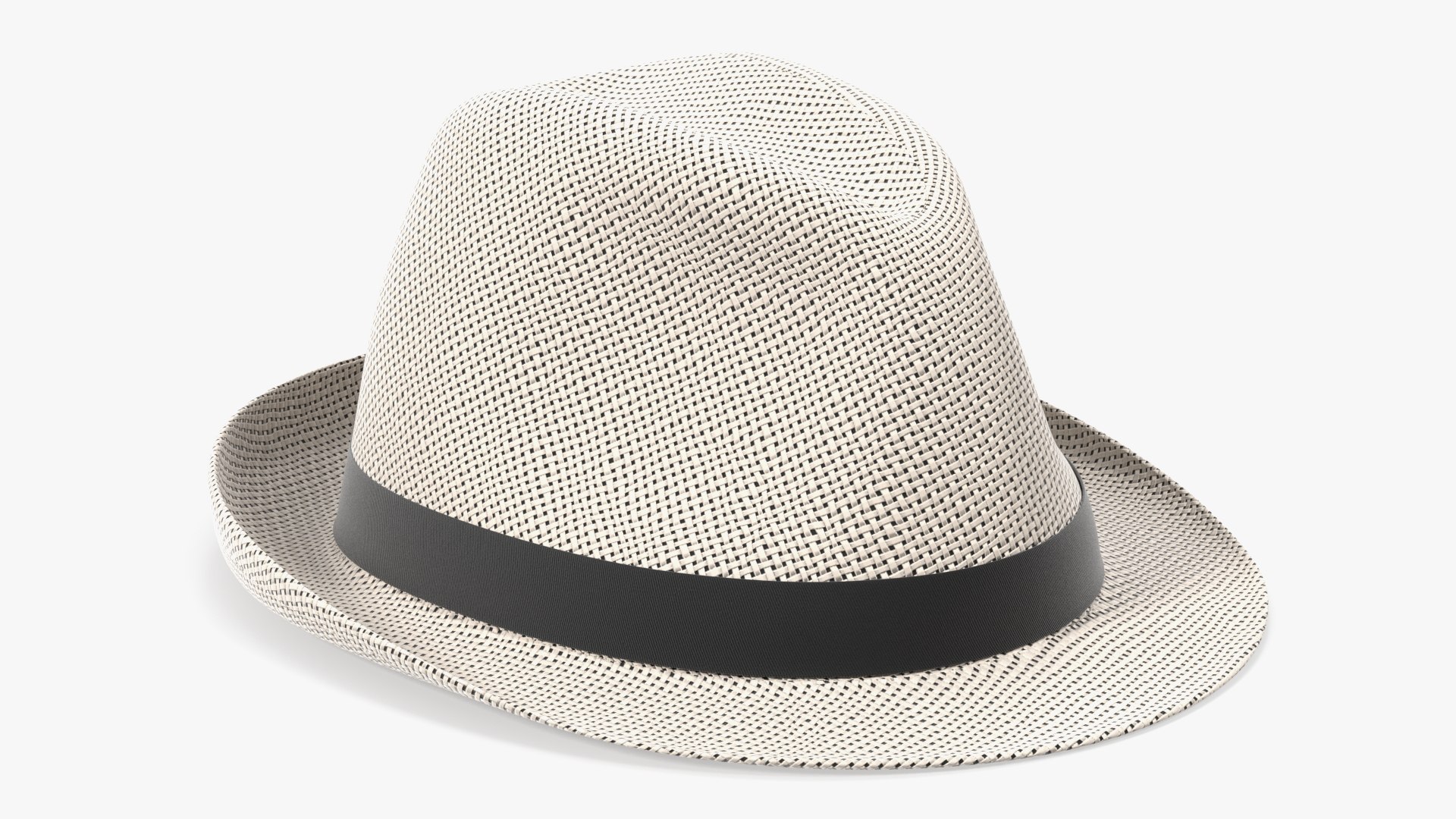 Wicker Hat 3D model preview