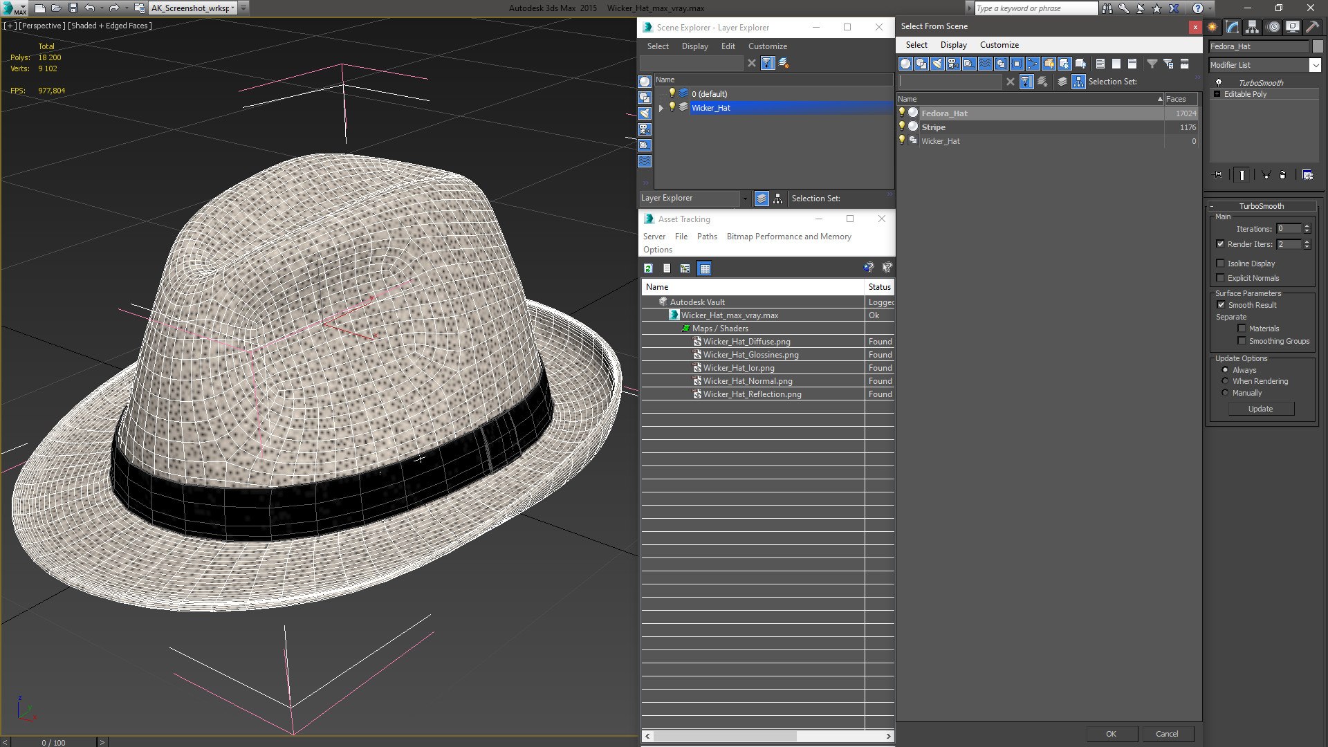3D Wicker Hat model https://p.turbosquid.com/ts-thumb/vm/pXGIQ9/Wj/wickerhat3dmodel021/jpg/1656103028/1920x1080/fit_q87/bb40cf6716f2b4fc565540c420fe042da1f17a3c/wickerhat3dmodel021.jpg