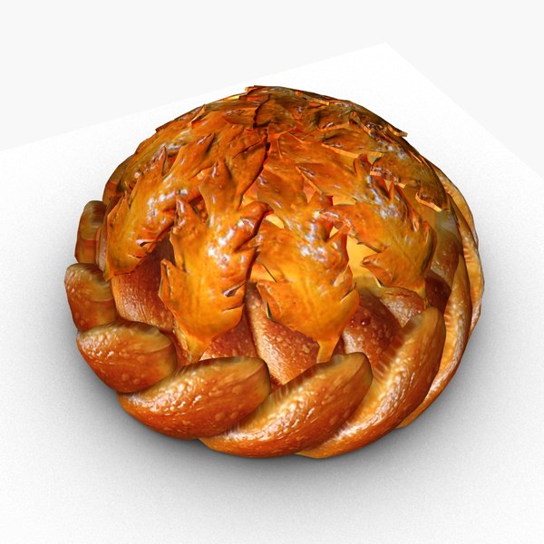 Ukrainian bread model - TurboSquid 1955532