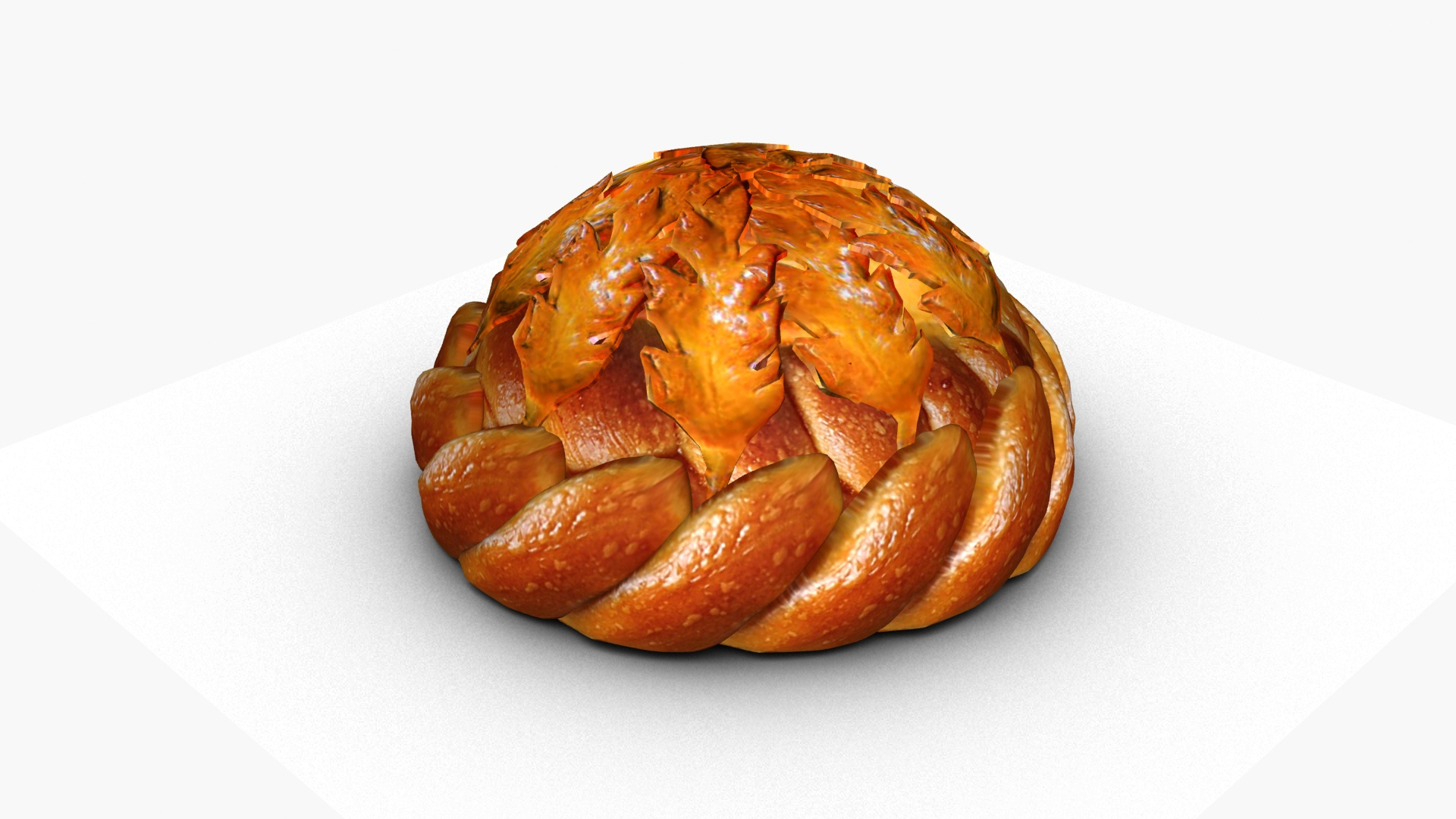 Ukrainian Bread Model - TurboSquid 1955532