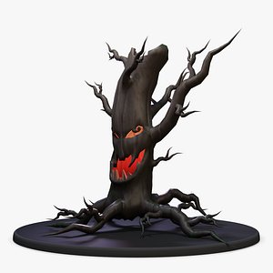 Spooky tree 3d model