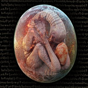 Alien Bird Embryo