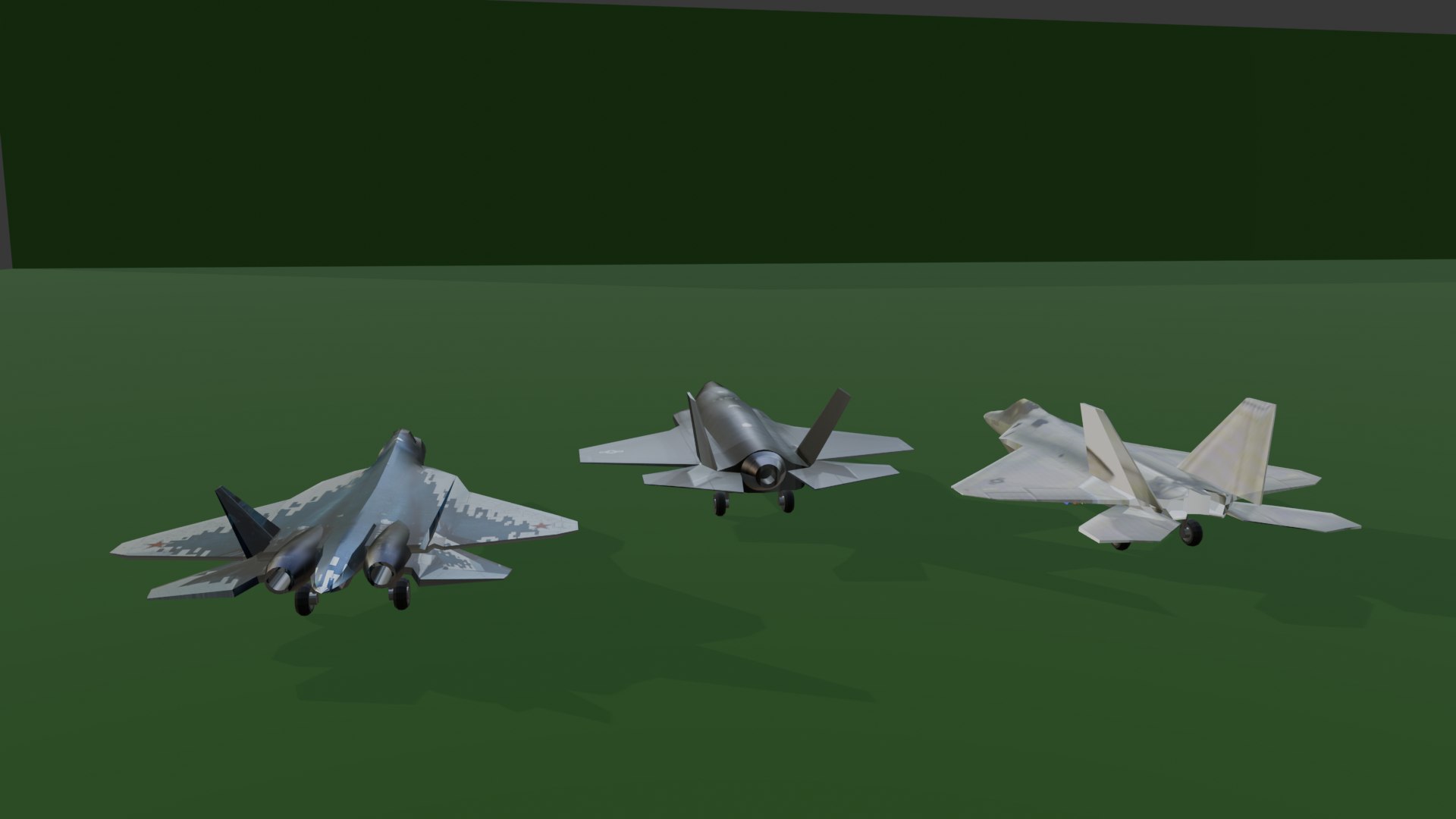 Low Poly Jets 01 3D Model - TurboSquid 2270052