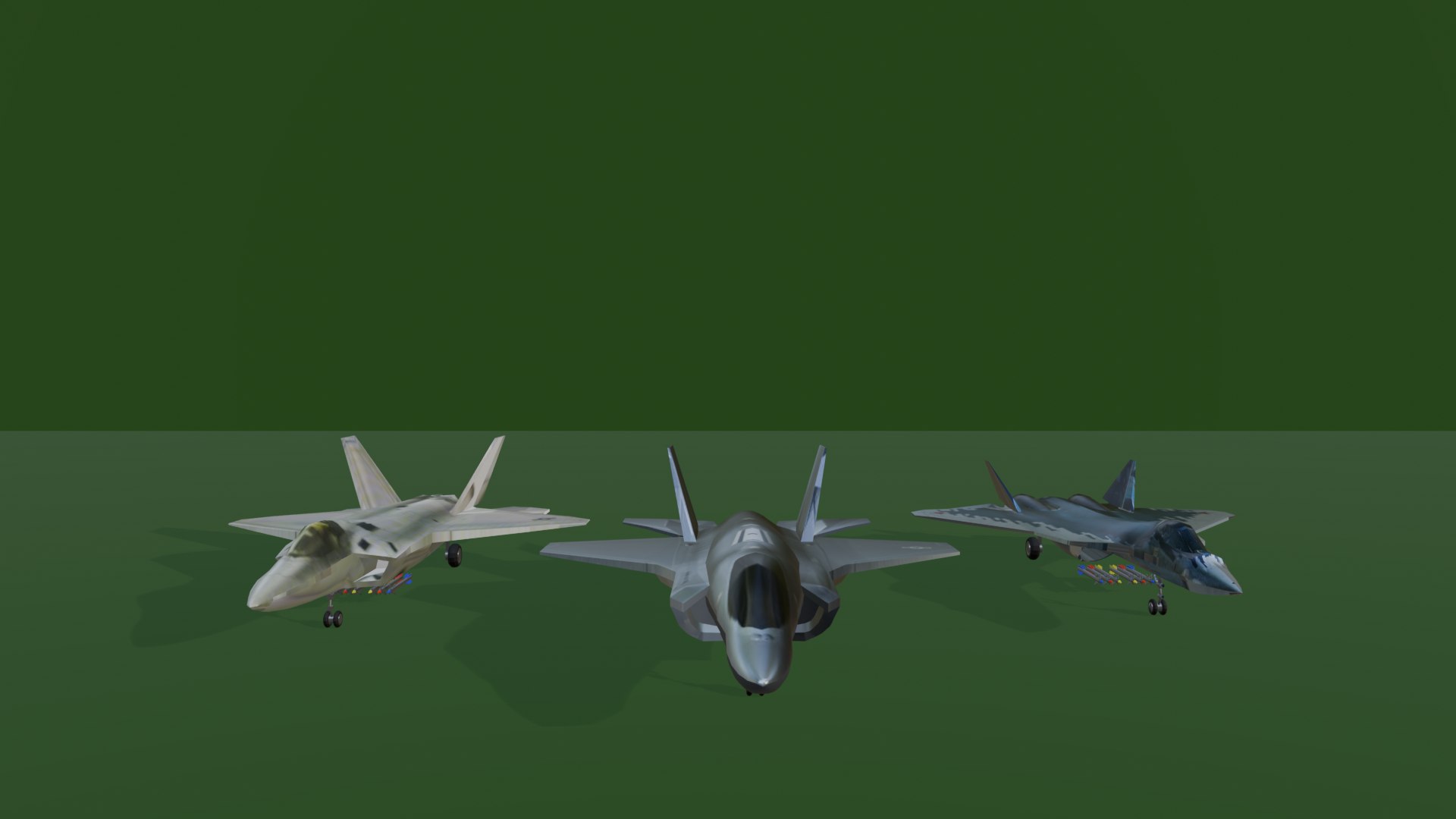 Low Poly Jets 01 3D Model - TurboSquid 2270052