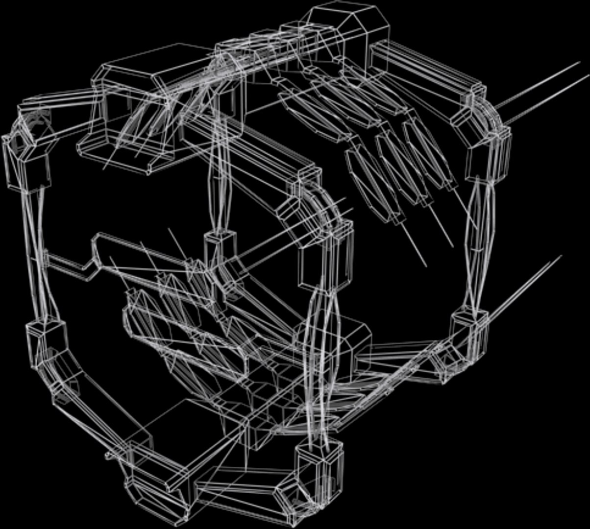Scifi Docking Gate 3ds
