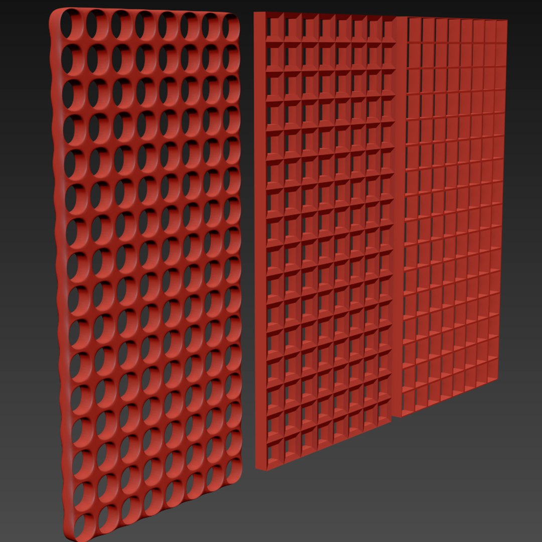 Decorative partition set 06 3D model - TurboSquid 1410552