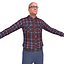 3D pack old man model