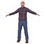 3D pack old man model
