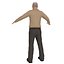 3D pack old man model