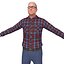 3D pack old man model