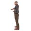 3D pack old man model