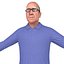 3D pack old man model