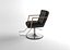 Barber Chair  Oohiro  Chocolate Bis Retro