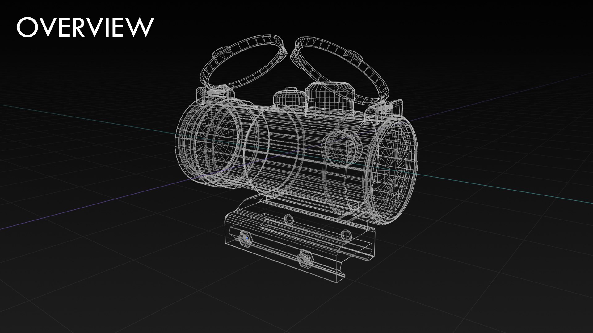 3x Scope Attachment Model - TurboSquid 1970635