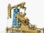 3d oil pump jack model