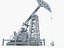3d oil pump jack model