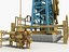 3d oil pump jack model