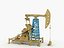 3d oil pump jack model