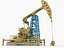 3d oil pump jack model