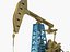 3d oil pump jack model
