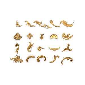 Acanthus Leaves Collection 02