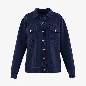 Icon Denim Jacket 3D model