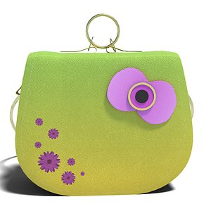 3D Shoulder bag purse