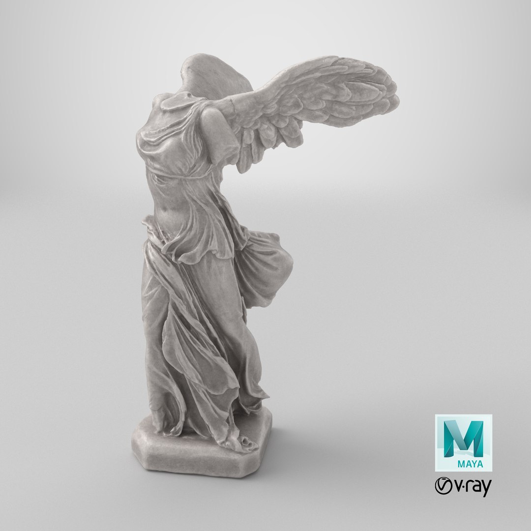 Winged Victory Samothrace 3D https://p.turbosquid.com/ts-thumb/vn/MxICE7/jP/stemcell_maya_vray_render/png/1739981223/1920x1080/fit_q87/d15c02e76101d241adbeaa1da07835099592daf6/stemcell_maya_vray_render.jpg