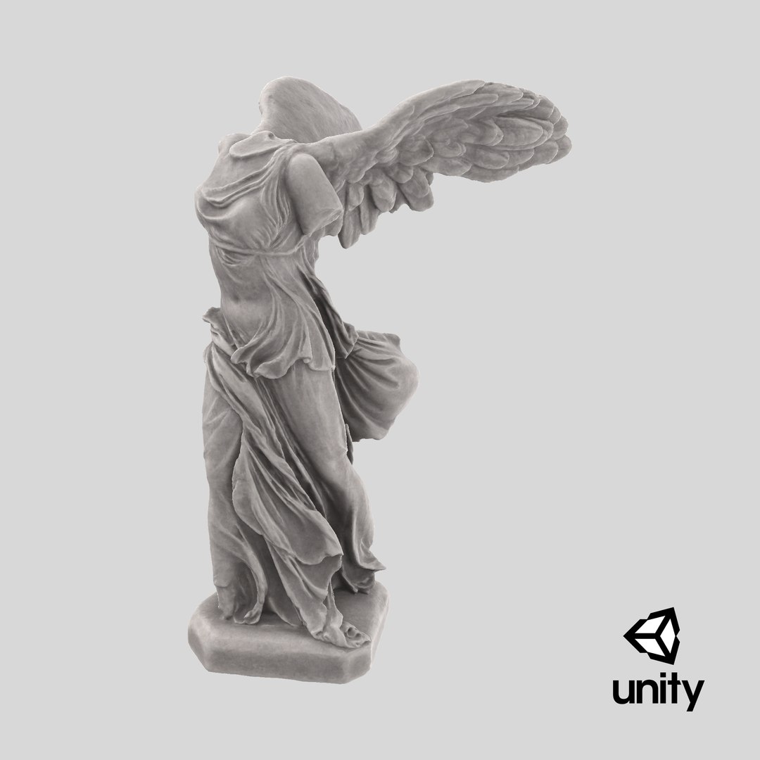 Winged Victory Samothrace 3D https://p.turbosquid.com/ts-thumb/vn/MxICE7/na/stemcell_unity_render/png/1739981234/1920x1080/fit_q87/393725c5e20ce280f819d985aebedd836672891a/stemcell_unity_render.jpg