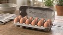 Dozen Brown Eggs in Carton