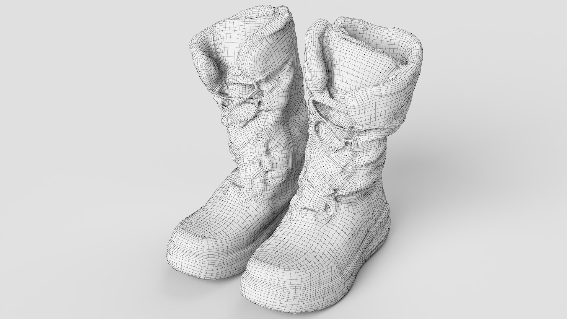 3D Shoes 125 Winter Boots - TurboSquid 2160585