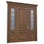 Entrance exterior front classic door Outdoor External Doors 3D model