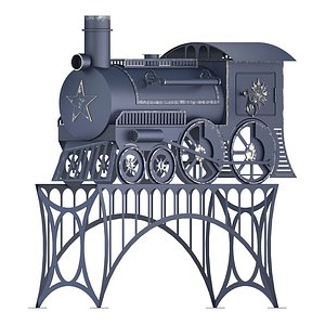 train oven f3d 3D model