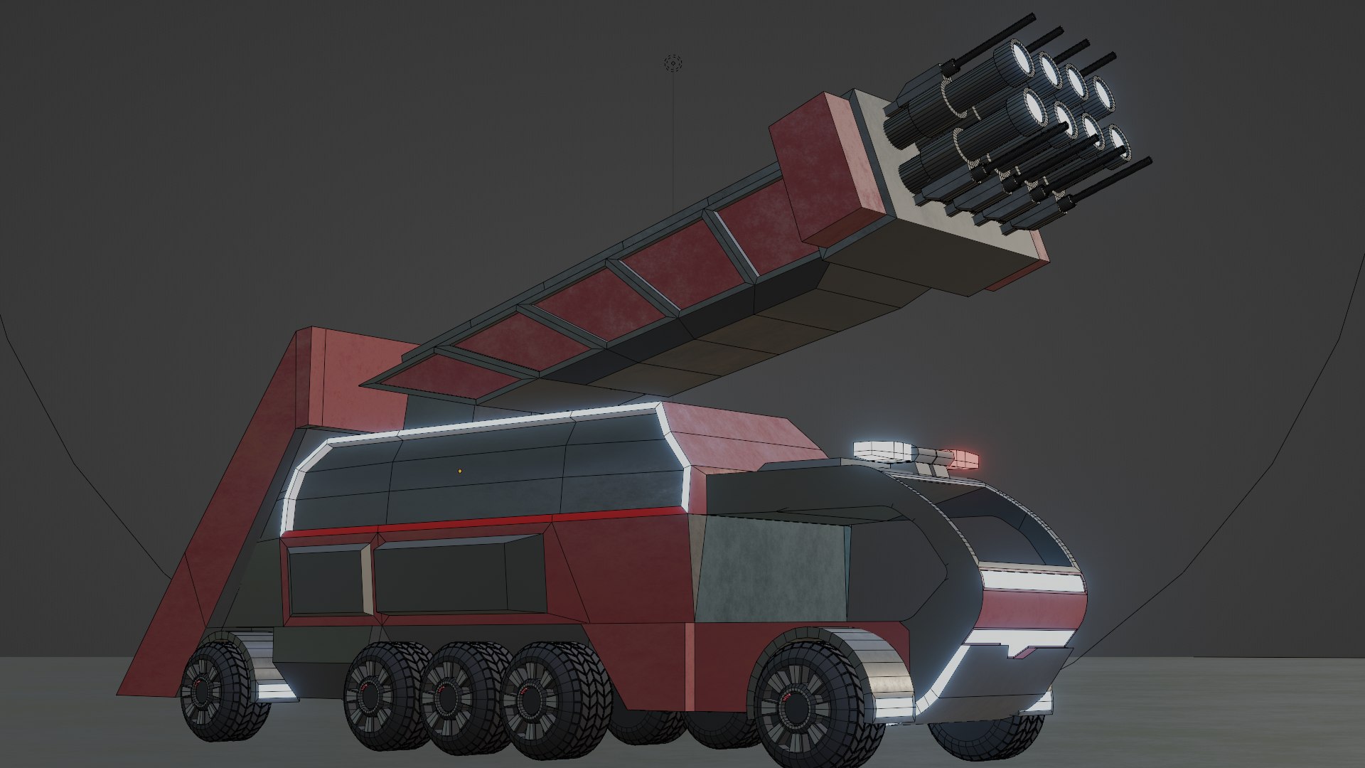 3D Future Fire Truck Model - TurboSquid 2414792