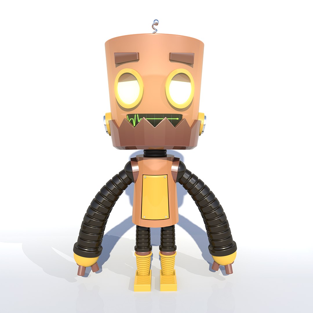 cartoon robot 3D https://p.turbosquid.com/ts-thumb/vn/ZJjkO4/vG97eoX7/1/png/1519858827/1920x1080/fit_q87/2affe1b49e26e786d9196c602b15368b74961b70/1.jpg