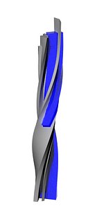 futuriste tower 3D model