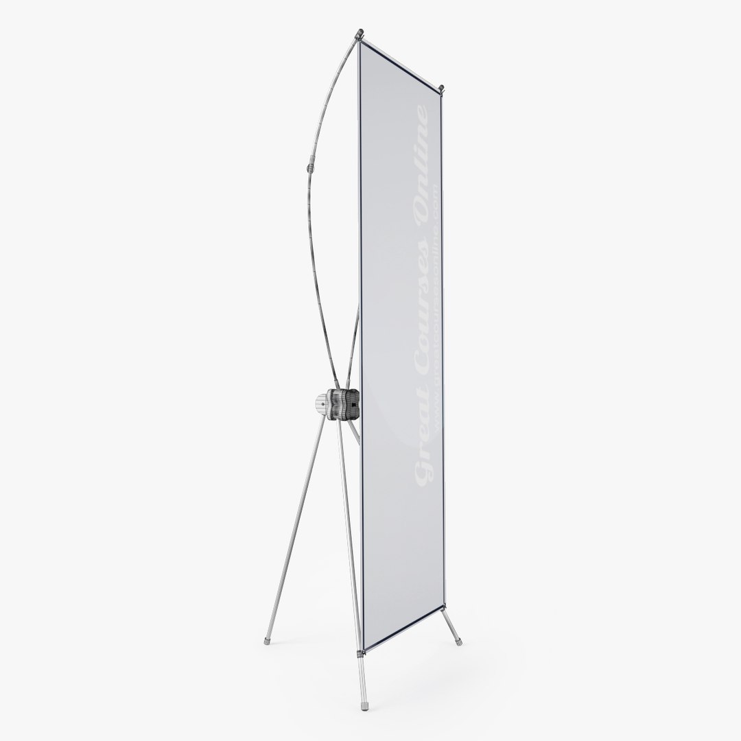 3d X Banner Stand Standy