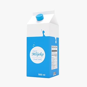 3D Milk Box
