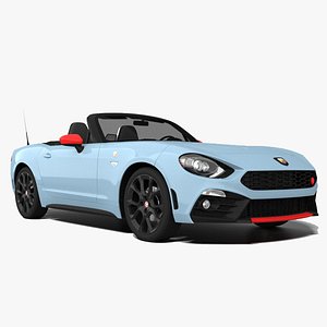 Fiat 124 Spider Abarth 3D model