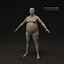 Human Female - Obese Woman Lores  Base Mesh