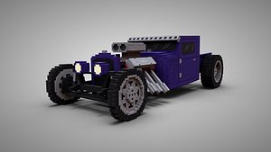 Voxel Hot Rod