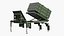 Military MLRS Launcher Module with Stabilizers