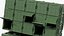Military MLRS Launcher Module with Stabilizers